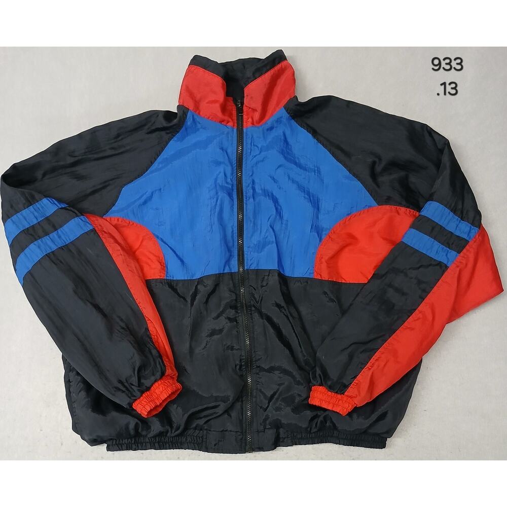 Volley's (Large) Vintage 90's Lightweight Full Zip Winbreaker Jacket